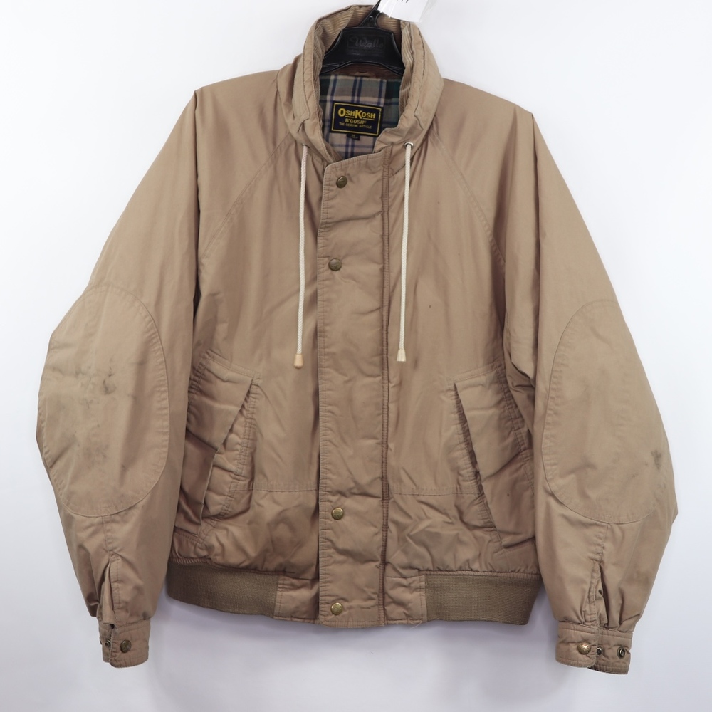 Vtg 80s Osh Kosh B'Gosh Mens Medium Bomber Jacket - Picture 1 of 8